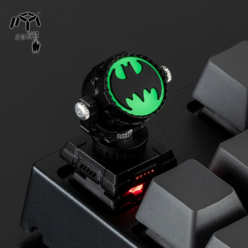 Zomo Batman Searchlight Bat Gotham Artisan Keycap Cnc Anodized Aluminum  Compatible Cherry Mx Switches - Keyboards - AliExpress