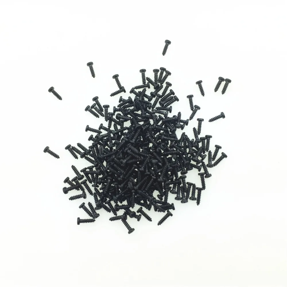 

STARPAD For Auto Parts Carbon Steel Black Pan Head / Round Head Self-Tapping Screws M1.4*5 1000pcs