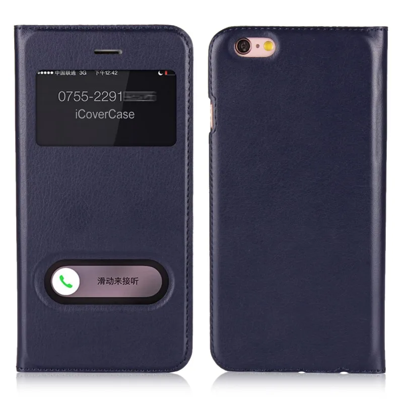 Cases For Apple iPhone 6 S 6S Plus 6plus Windows View Case Leather Wallet Cover Capinhas Etui Capa Hoesjes Fundas Coque Carcasa (15)