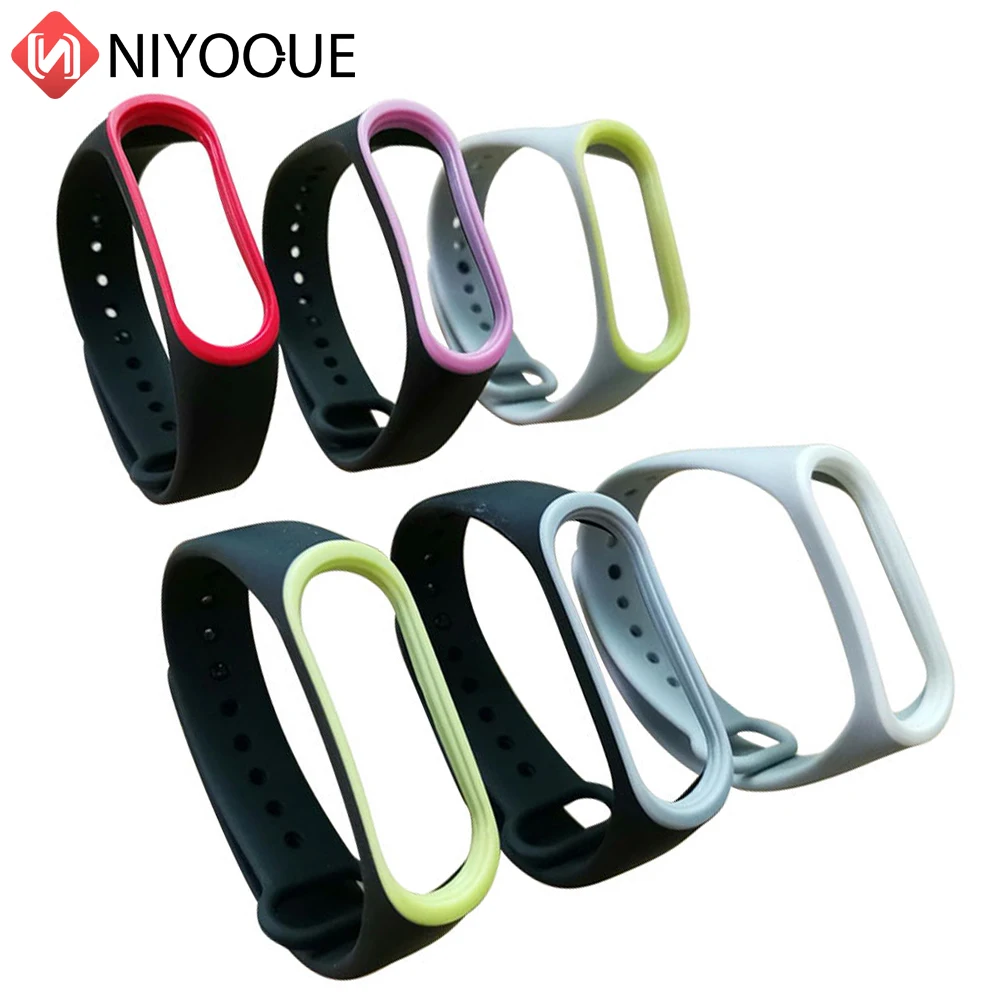 

Mi Band 3 Strap Silicone Replacement Mi Band3 Bracelet Miband 3 Wrist Straps Band 3 Screen Protector For Xiaomi Mi Band 3