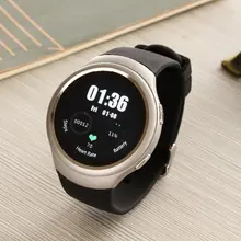 Heißer verkauf! 2016 Smart Uhr 3G X3 ROM 4G RAM 512 MB Android 4.4 WCDMA GPS SIM SmartWatch für iOS & Android Pulsmesser blau