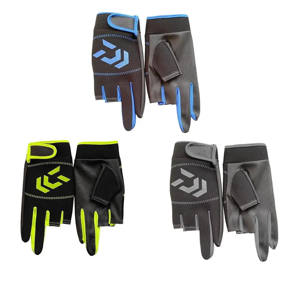 Non Slip Fishing Protection Against Stab Wounds Fishing Gloves Breathable Gloves 3 Fingers Cut Water Proof Sports Fishing Gloves