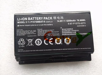 

5200mAh P157SMBAT-8 Battery for Clevo Terransforce P157S P157SM for Hasee K780S-i7 K780E Series 6-87-P157S-4273