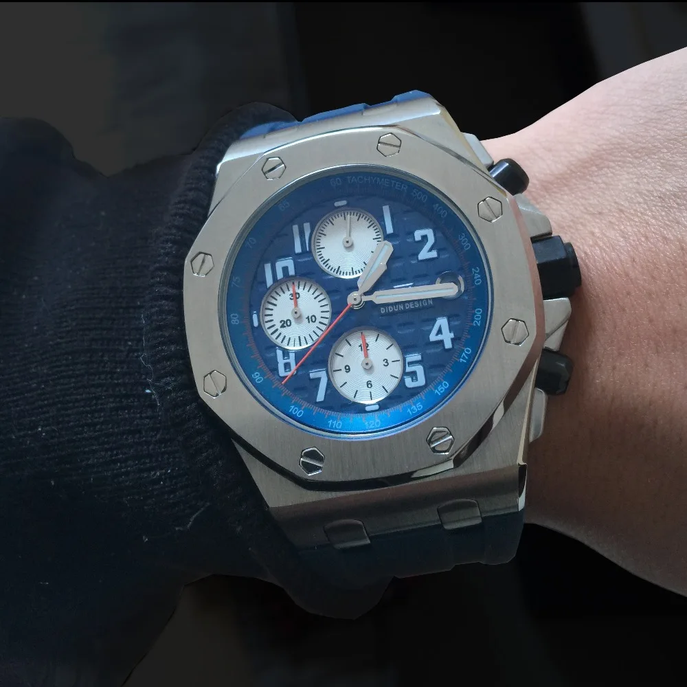 Buy DIDUN mens watches top brand luxury watch Steel