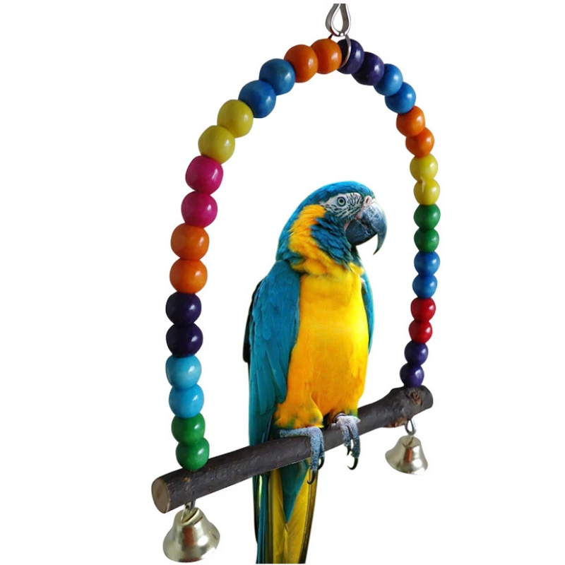 Товары для птиц белка большие и средние принадлежности для попугаев игрушки укуса подвешиваемая жердочка станция лестница для лазания Шиншилла клетка для птиц