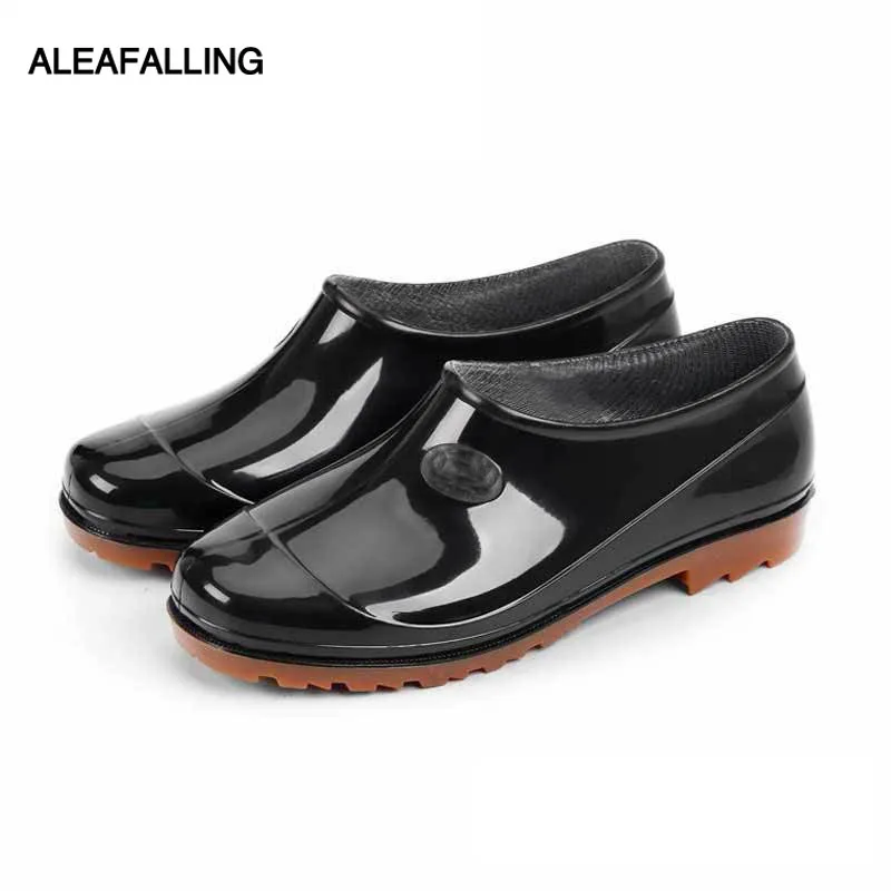 Aleafalling Women Rain Boots Waterproof Shoes Unisex