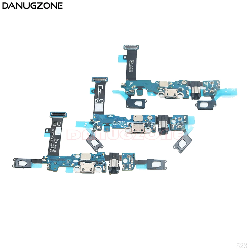 Usb-разъем для зарядки док-станции гибкий кабель для samsung Galaxy A3 A310F A5 A510F A7 A710F