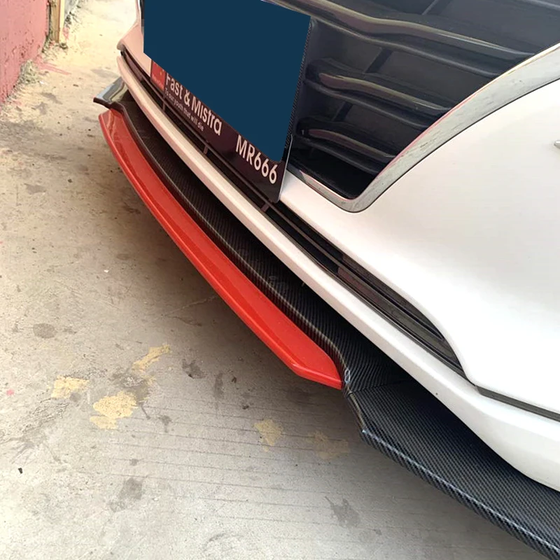 Front Bumper Spoiler Protector Plate Lip Body Kit