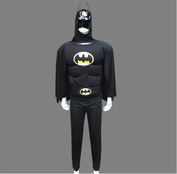 

With adult muscular Superman Iron Man, Batman, Captain America, Spider-Man 2, Thor Science fiction superhero muscle suit