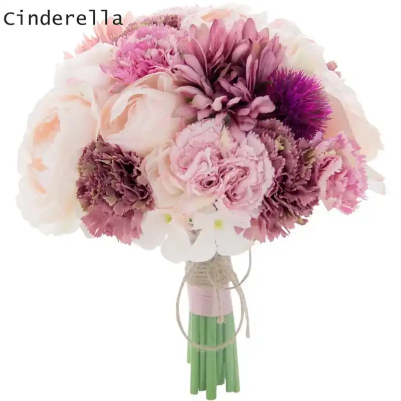 Cinderella Elegant Wedding Bouquets Bridal Bridesmaid Flowers