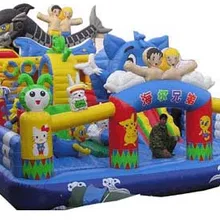 Надувной город развлечений надувной замок, надувной парк, надувная горка