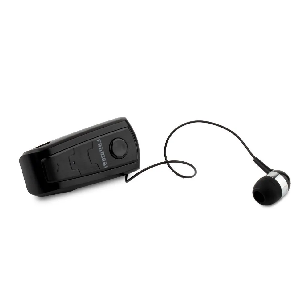 FineBlue F910 Wireless Bluetooth Earphone Auriculares Retractable Remind Vibration Alert Wear Clip Hands Free Driver Earphones 9