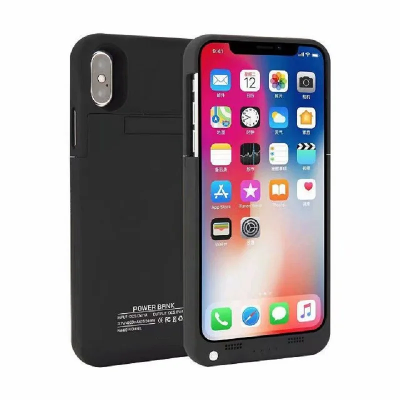 Лидер продаж 4000 мАч чехол для зарядного устройства iphone X запасной аккумулятор