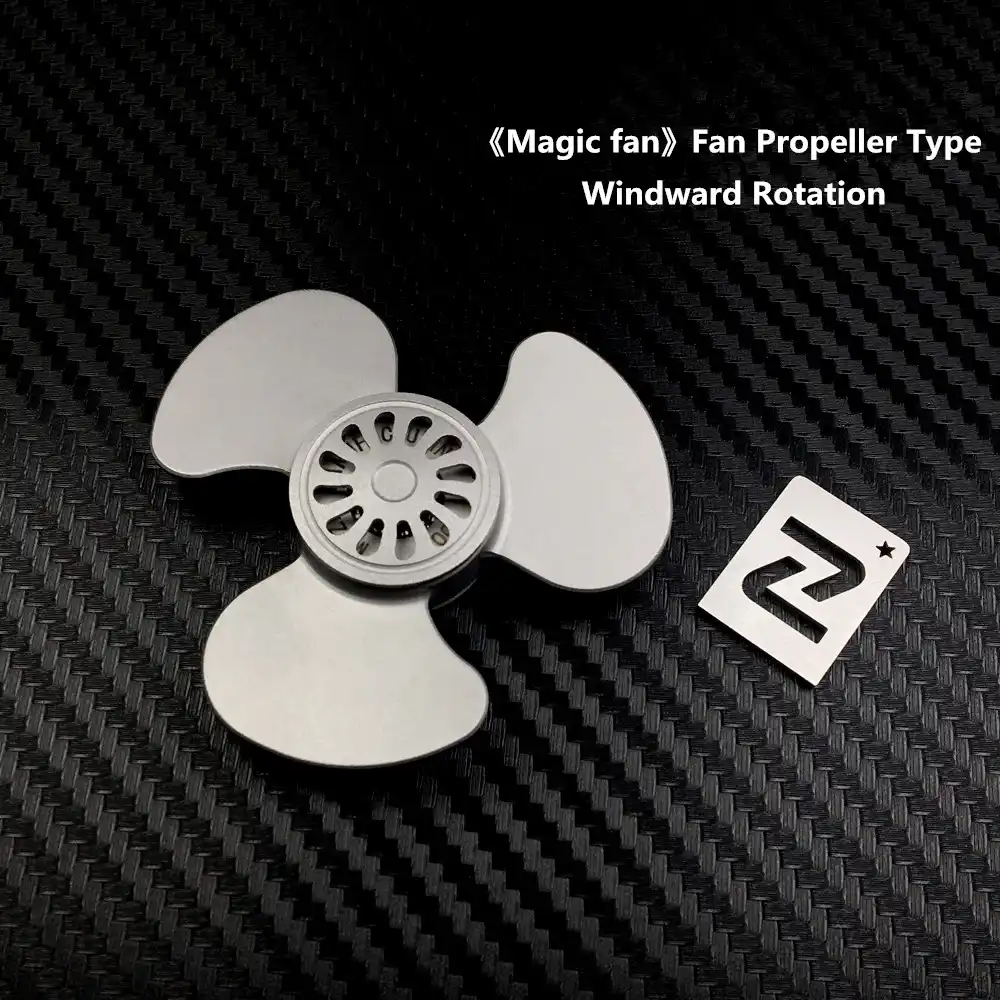 First Original Windward Rotation Magic Fan Metal Edc Fidget Hand Spinner Fan Propeller Gyros Autism Adhd Anxiety Stress Toy Fidget Spinner Aliexpress