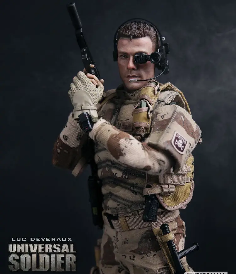 Dam Blitzway 1/6 DMS002 DMS001 UNIVERSAL SOLDIER Jean Claude Van Damme