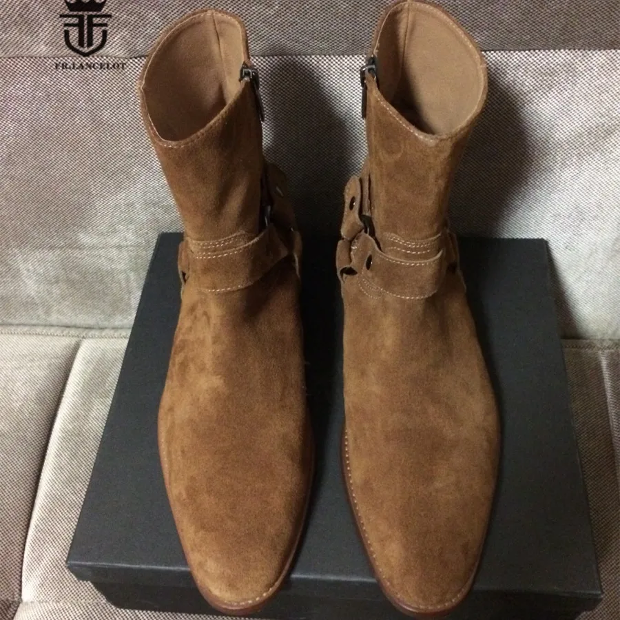 real suede chelsea boots