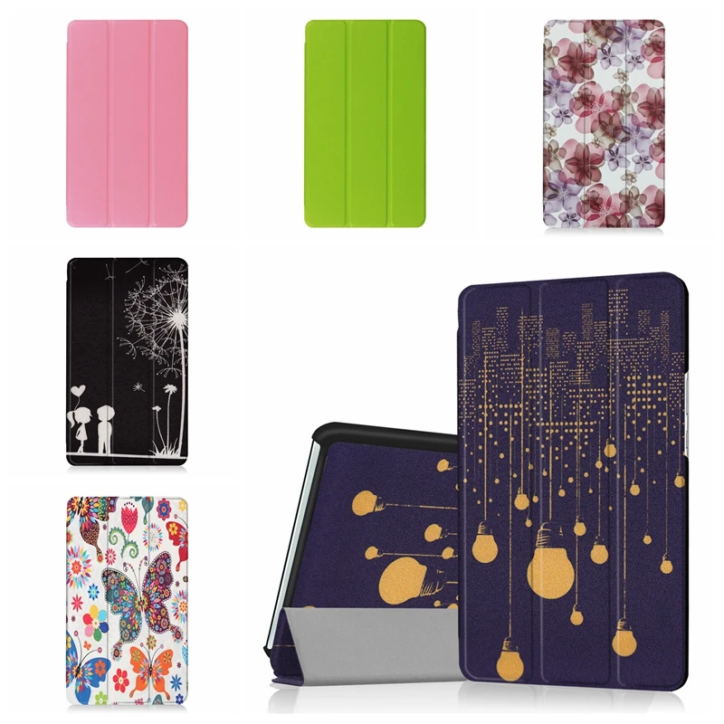 

Luxury Case For Huawei Mediapad M3 8.4" Trifold PU Leather Smart Cover Case For Huawei MediaPad BTV-W09 BTV-DL09 Stand Funda Bag