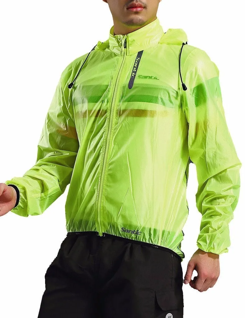 Santic Водонепроницаемый Велоспорт Джерси дождевик Ropa Ciclismo/Ветрозащитная ветровка велосипедная одежда куртка мотоциклетная велосипедная ветровка