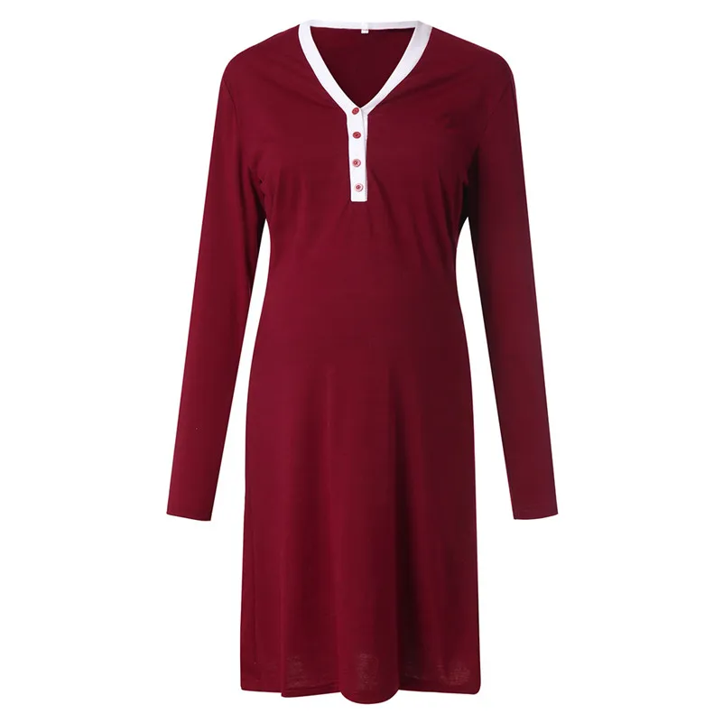 Для беременных и кормящих поставки халат ночные рубашки больницы Грудное вскармливание платье ropa mujer Одежда для беременных Для женщин D4