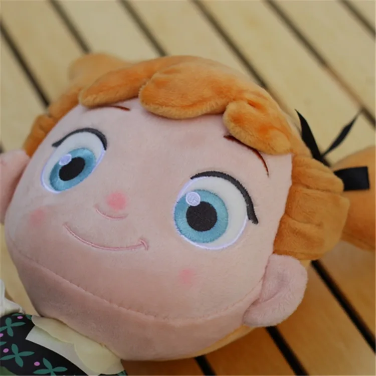 Disney Princess Toys 30cm Q Version Childhood Frozen Anna Plush Doll Toys Soft Stuffed Doll For Girl Christmas Gift Brinquedos Disney Princess Toys 30cm Q Version Childhood Frozen Anna Plush Doll Toys Soft Stuffed Doll For Girl Christmas Gift Brinquedos