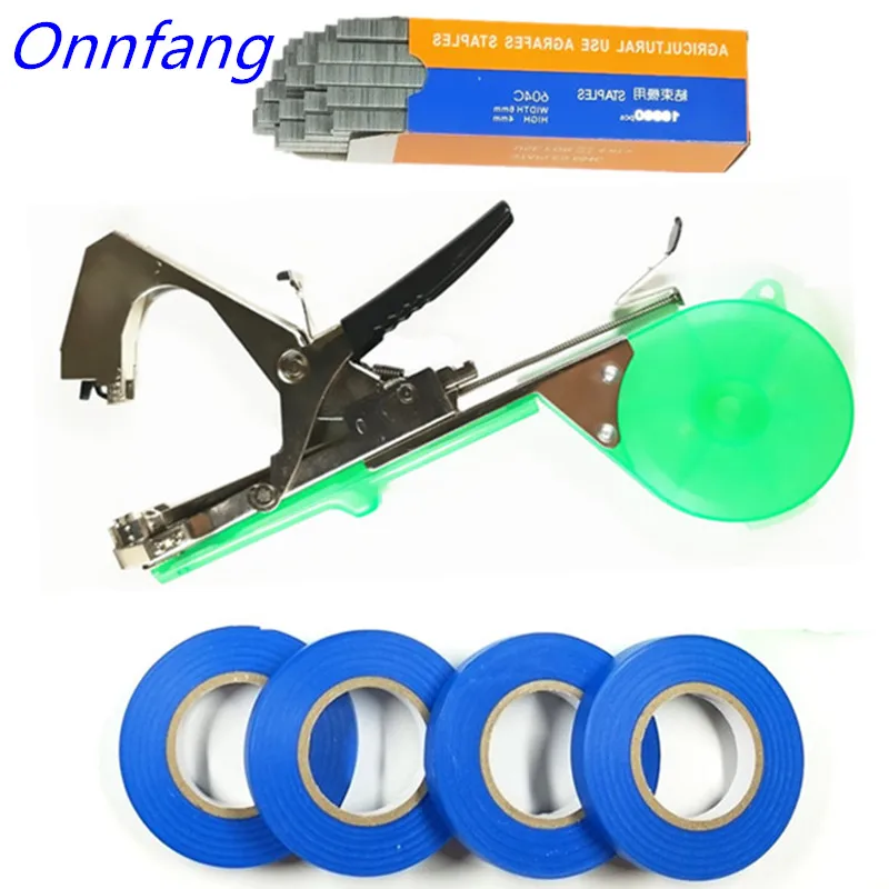 Garden Tools Plant Tying Tapetool Machine Tapener Branch Hand Tying Machine Tapener Packing Vegetab