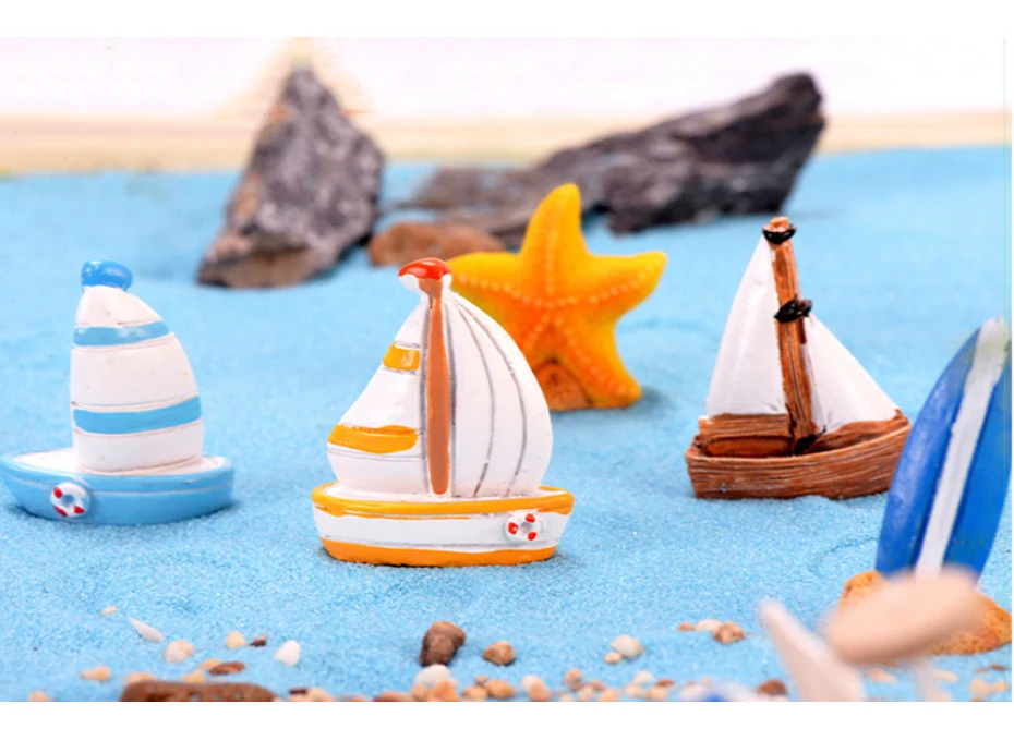 miniature garden Seascape DIY ornaments 23