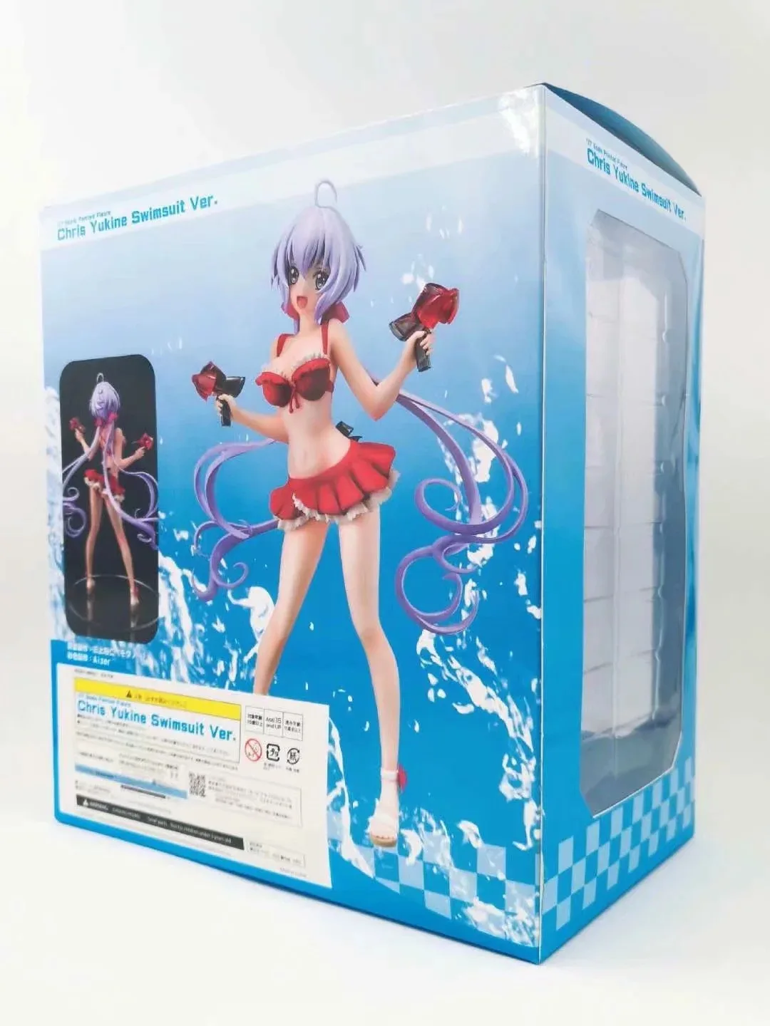 Японский аниме Symphogear Chris Yukine купальник Ver. Сексуальная фигурка для девочек