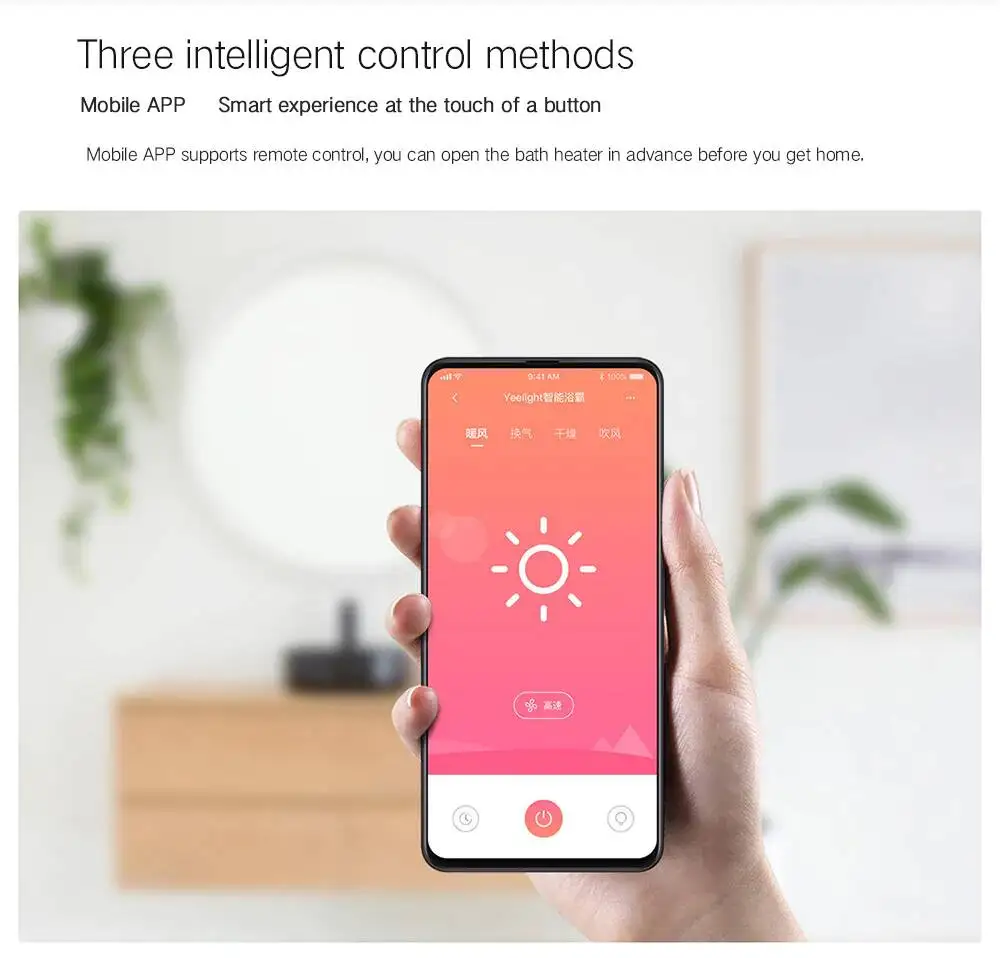 2019 Xiaomi Yeelight Smart 8 In1 LED Bath Heater Pro Ceiling Light Bathing Light For Mihome APP Remote Control For Bathroom