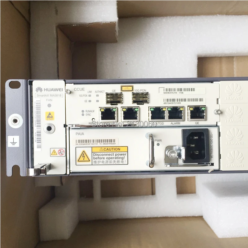 Huawei 10G GPON ONU ip dslam MA5818 с обеспечивают VDSL2 ADSL2+ порта SHDSL