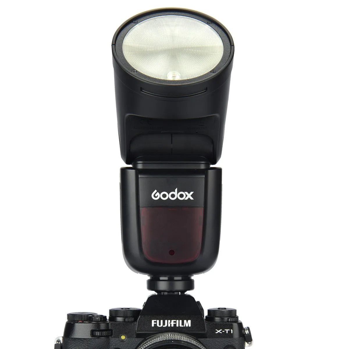 Godox V1 V1-F литий-ионным ttl Камера круглый лампы-вспышки для ЖК-дисплея с подсветкой Fujifilm Fuji X100T X-T1 X-T2 X-T3 X-T20 X-PRO2 X-T100 X-A20 X100F
