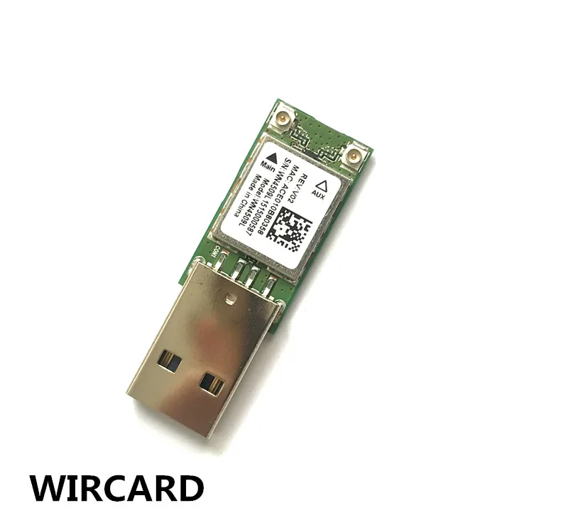WIRCARD-WN4509L 미니 5Ghz 2.4Ghz 433Mbps 무선 듀얼 밴드 802.11ac USB WiFi 어댑터, RTL8811AU 데스크탑/노트북/PC 용