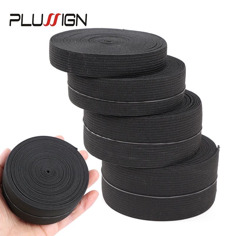 Elastic-Band Wigs Wig-Making-Accessories Black for Diy Nylon High-Quality 5meters Hot-Wig