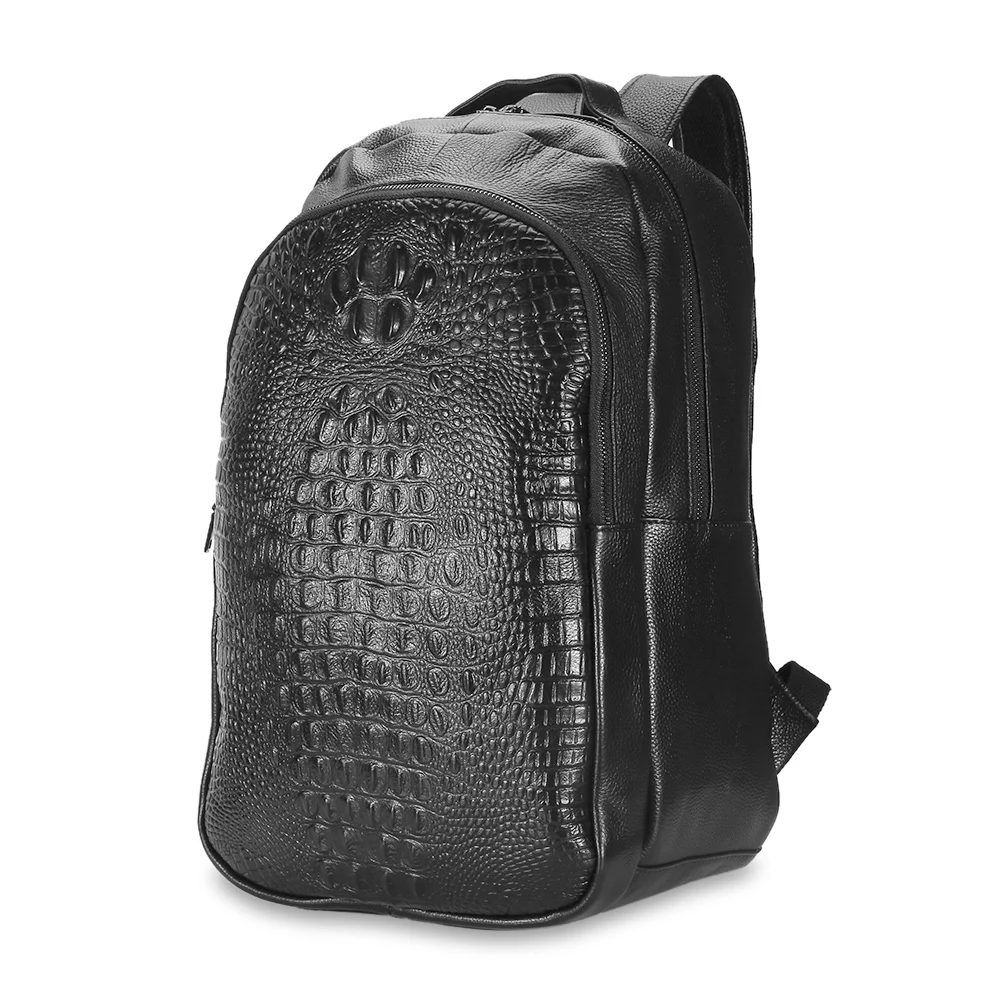 

2018 Men's Microfiber Leather Water Resistant Leisure Water Resistant Daily Use Backpack Large Capacity Travel Softback Bags