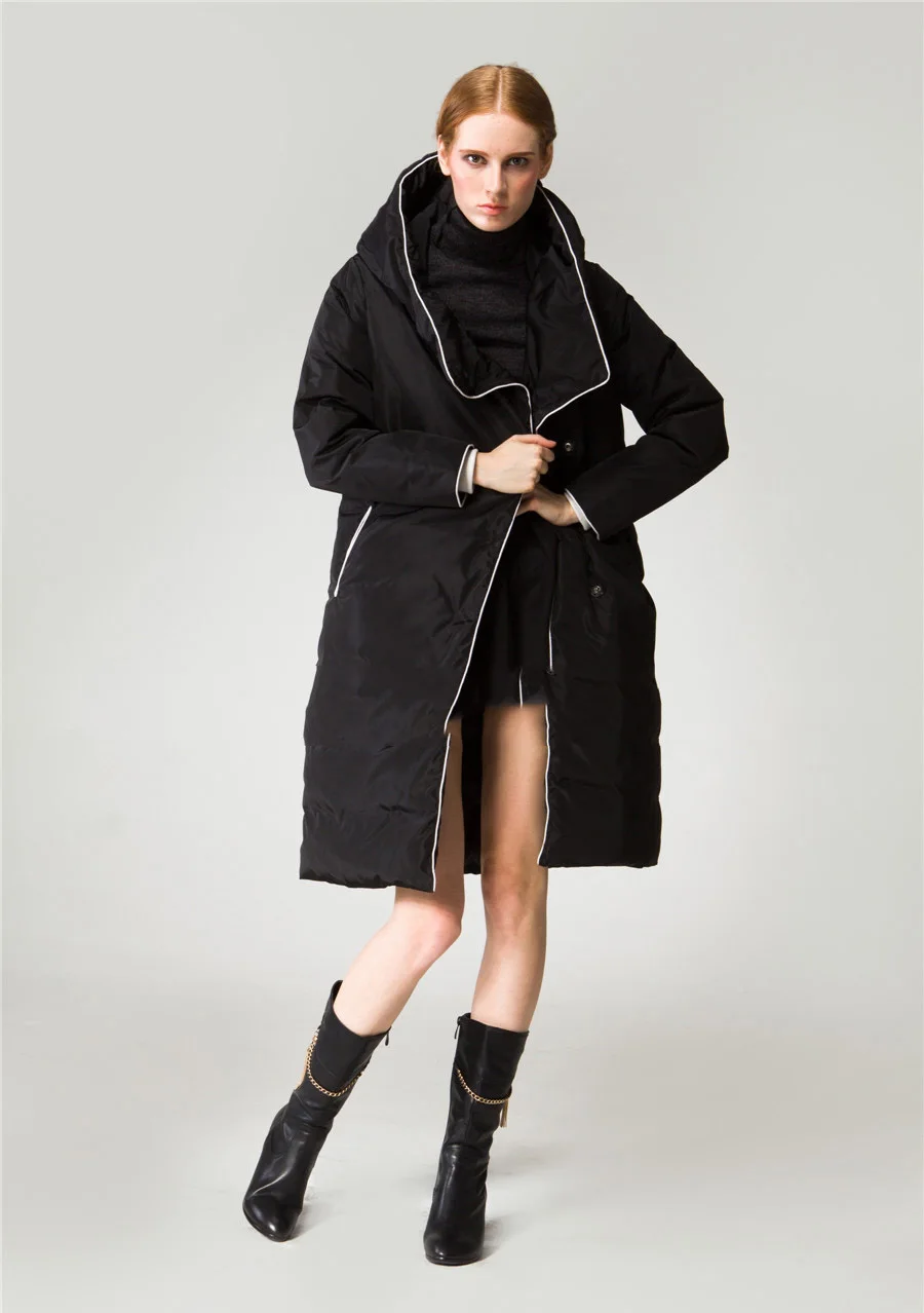 AYUNSUE, европейский бренд, Женская куртка, длинная парка,, модная, теплая, толстая, стоячий воротник, Женское пальто, плюс размер,, SaleLX891