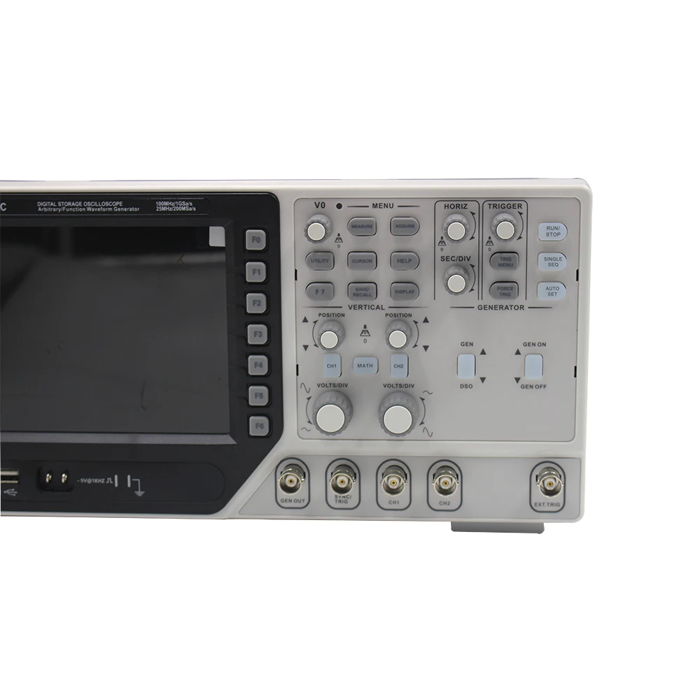 Hantek DSO4102C цифровой мультиметр осциллограф USB 100 МГц 2 канала ЖК-дисплей Ручной Osciloscopio портативный логический анализатор