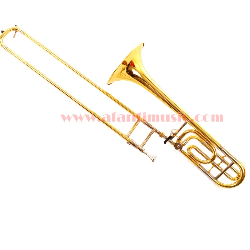 Afanti Music Bb тон/желтая латунь/золото Отделка тромбон(ATB-111