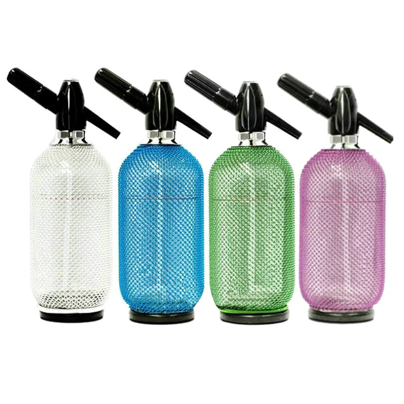 

Transparent Glass Mesh SU Fire Stick Homemade Soda Soda Gun Whiskey Cocktail Wine Accessories Globe Bar Items For Bars Beer J284