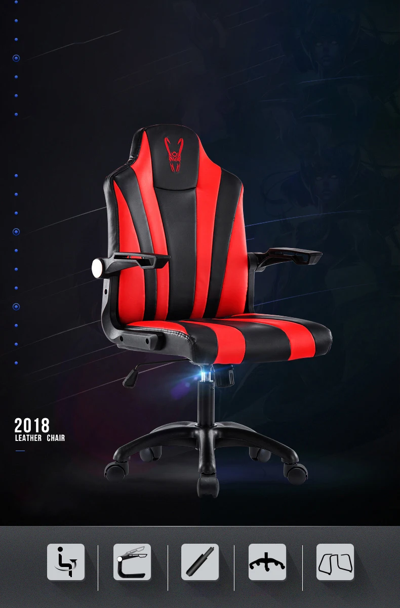 Высококачественный Nh-f6 Boss Gaming Silla Gamer Esports Poltrona офисный стул с подставкой для ног Эргономика из искусственной кожи с колесом