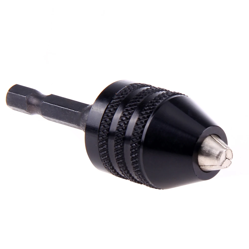 0.6 8mm Hex Shank Drills Metal Drill Chuck Keyless Drilling Adapter