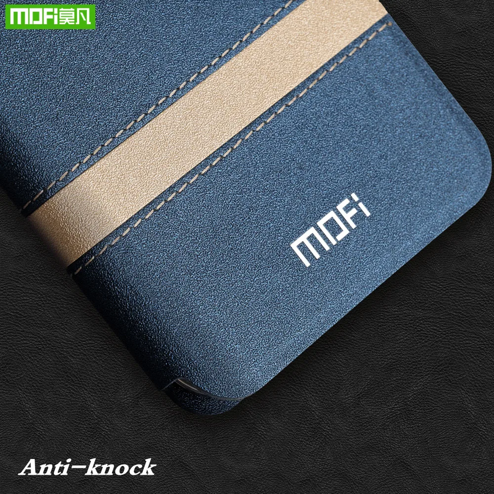 Флип чехол MOFi для Xiaomi Mi Max 3 Xiomi Max3 Pro силиконовый из ТПУ книжка искусственной кожи
