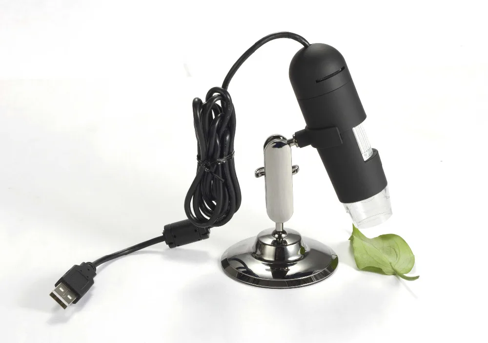 

UM012B Mini Desktop 2M 200x Handheld USB Digital Microscope for Win7/Win8 Mac 8 LEDs Brightness Adjustable Measurement Software