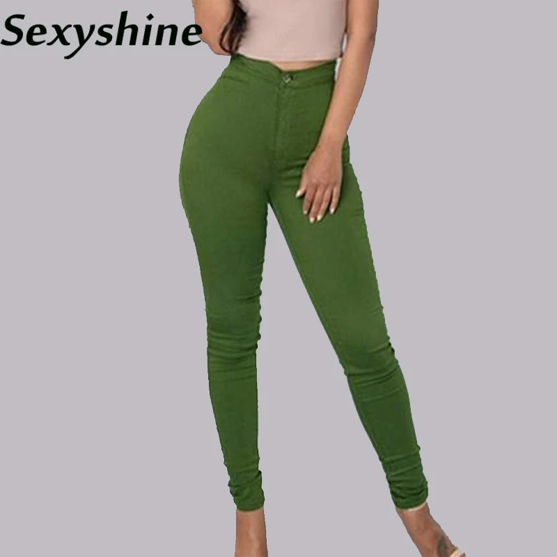 Slim Jeans For Women Skinny High Waist Jeans Woman Elastic
