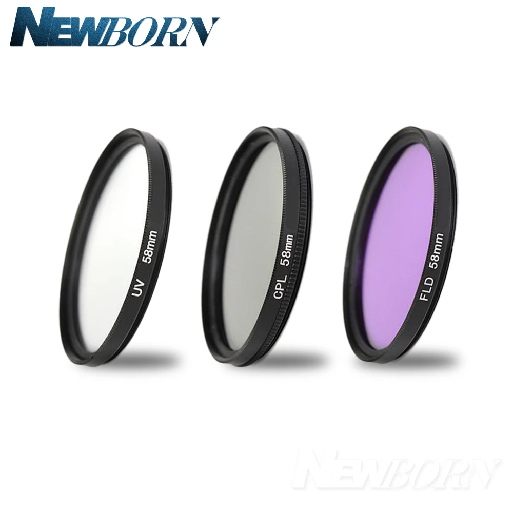 Уф-фильтр для объектива 49 мм UV + CPL FLD набор фильтров Sony NEX-F3 | Электроника