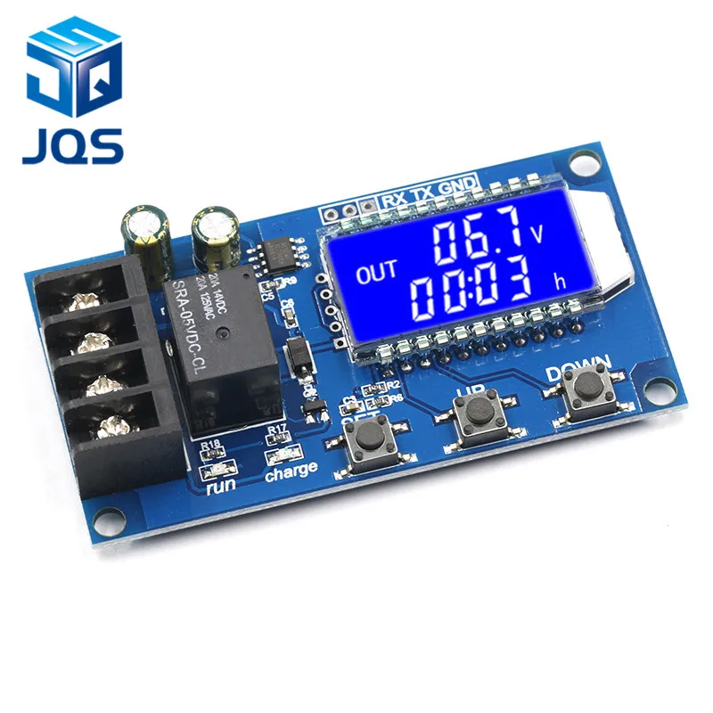 

6-60v 10A Lithium Battery Charge Control Module Controller Protection Board with Overcharge Protection Switch XY-L10A