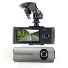 2," Двойной объектив ЖК-дисплей автомобиля Видеорегистраторы для автомобилей Камера видео Регистраторы с гнездом для чипа, с датчиком движения, датчик gps Видеорегистраторы для автомобилей Камера видео Регистраторы тире Камера