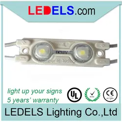 Ce rohs соответствует 12 В светодиодное освещение для наружной рекламы светодиодный модуль, 0.72 Вт SMD2835 Светодиодные модули водонепроницаемый 5