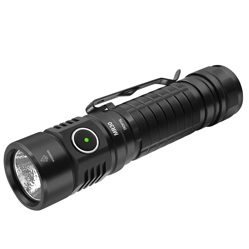 

Rofis MR30 CREE XHP35 HI 1600 lumens micro-USB rechargeable LED Flashlight