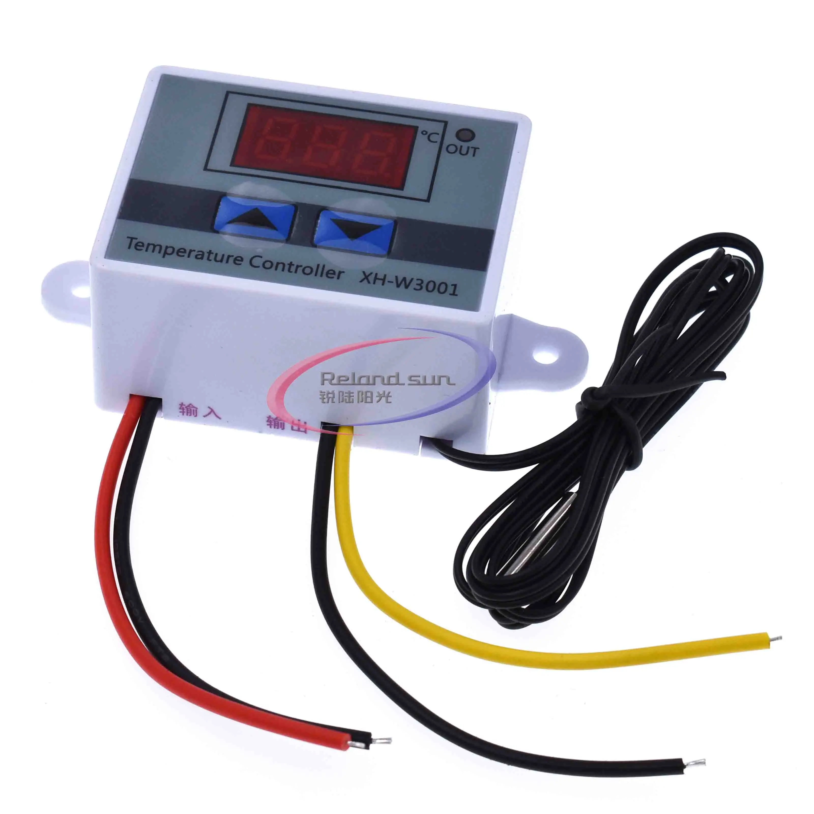 

XH-W3001 W3001 Temperature Controller Digital LED Thermostat Controller Thermometer Thermo Controller Switch Probe DC 12V