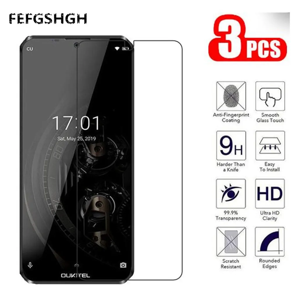 

2.5D 9H Tempered Glass For Oukitel K12 Screen Protector Glass On The For Oukitel K12 Protective Film Glass