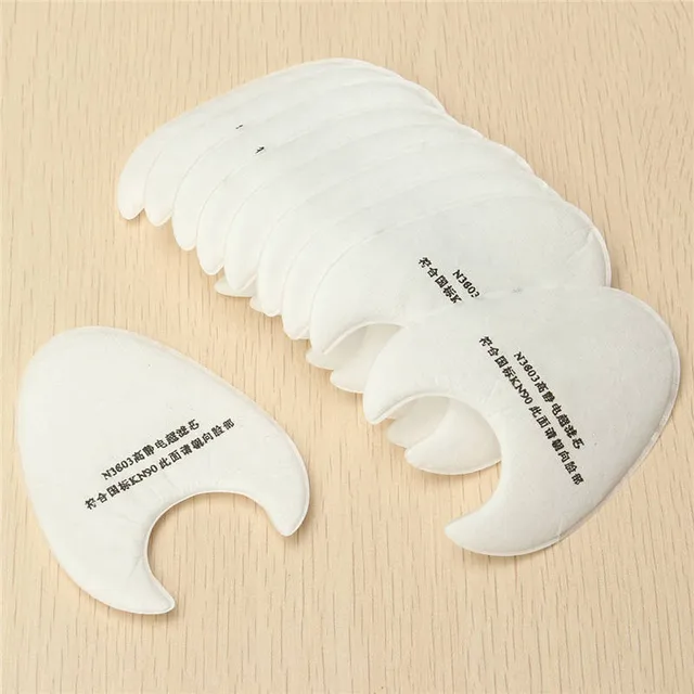 New Arrival Excellent Quality 10 PCS A Lot 3803 Dust Mask Cotton Filter For Anti Dust Mask Workplace Safety Supplies